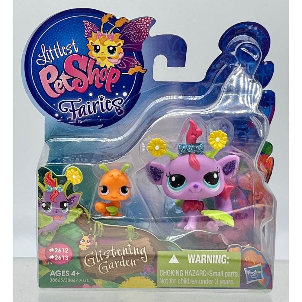 2011 Littlest Pet Shop Fairies-Glistening Garden #2612 #2613 BRAND NEW